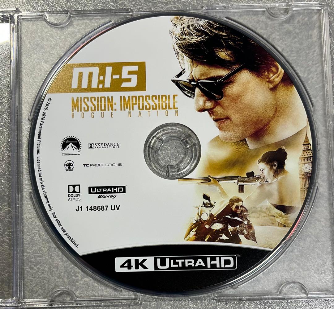 ミッション:インポッシブル 全8作品　4K ULTRA HD セット
