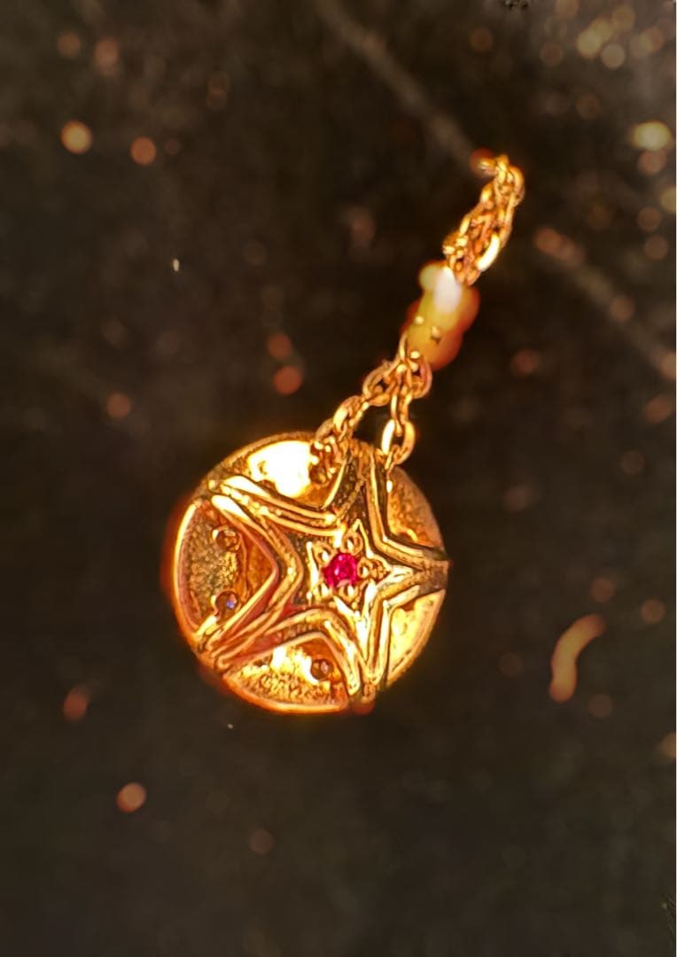 フェスタリアk18 ダイヤモンドルビーペンダント ネックレス