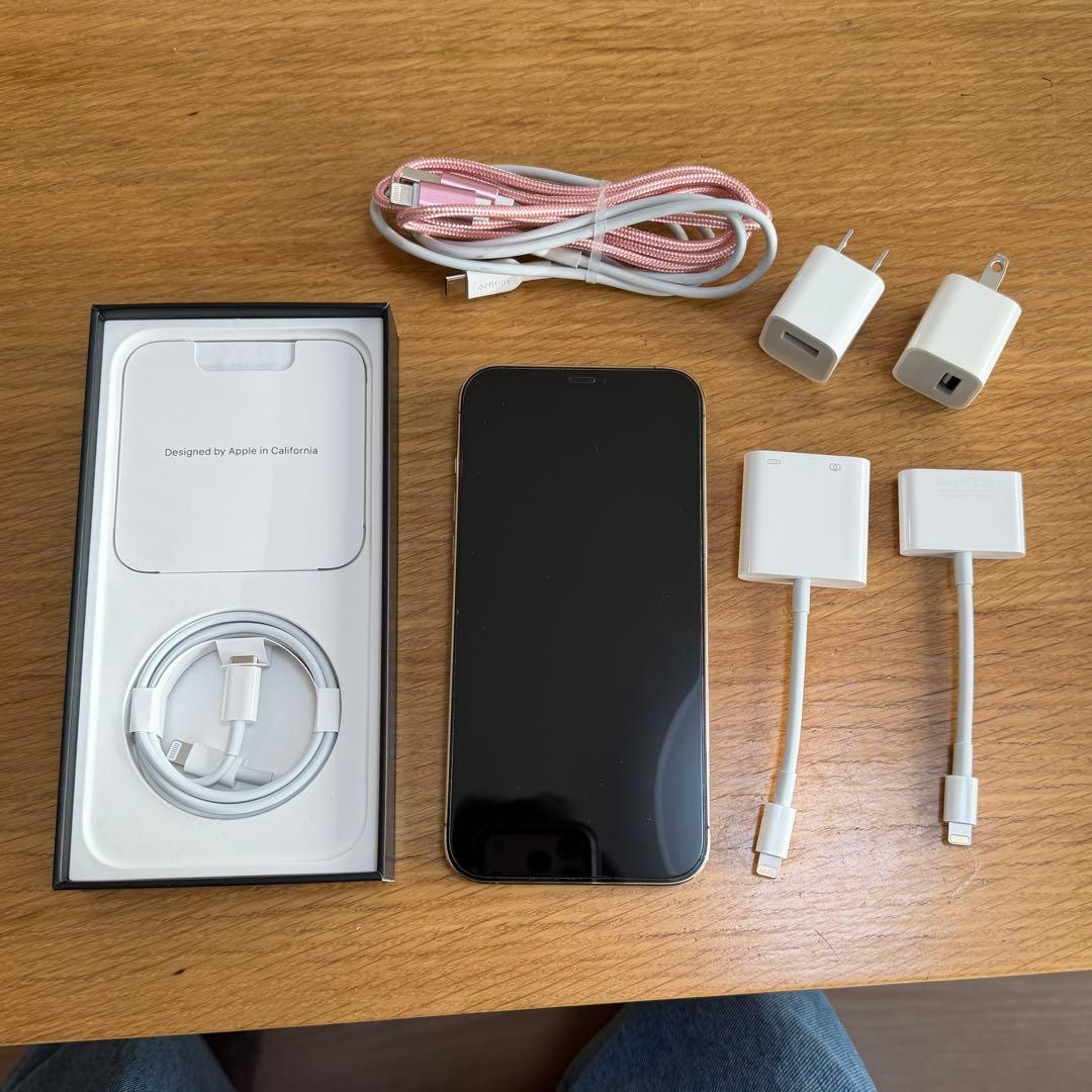 iPhone 12 Pro Max ゴールド 512gb バッテリー100%