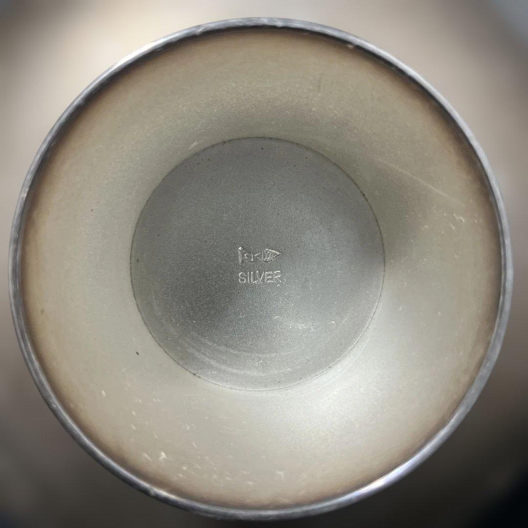 (1-207)銀杯　内閣総理大臣　純銀　シルバー