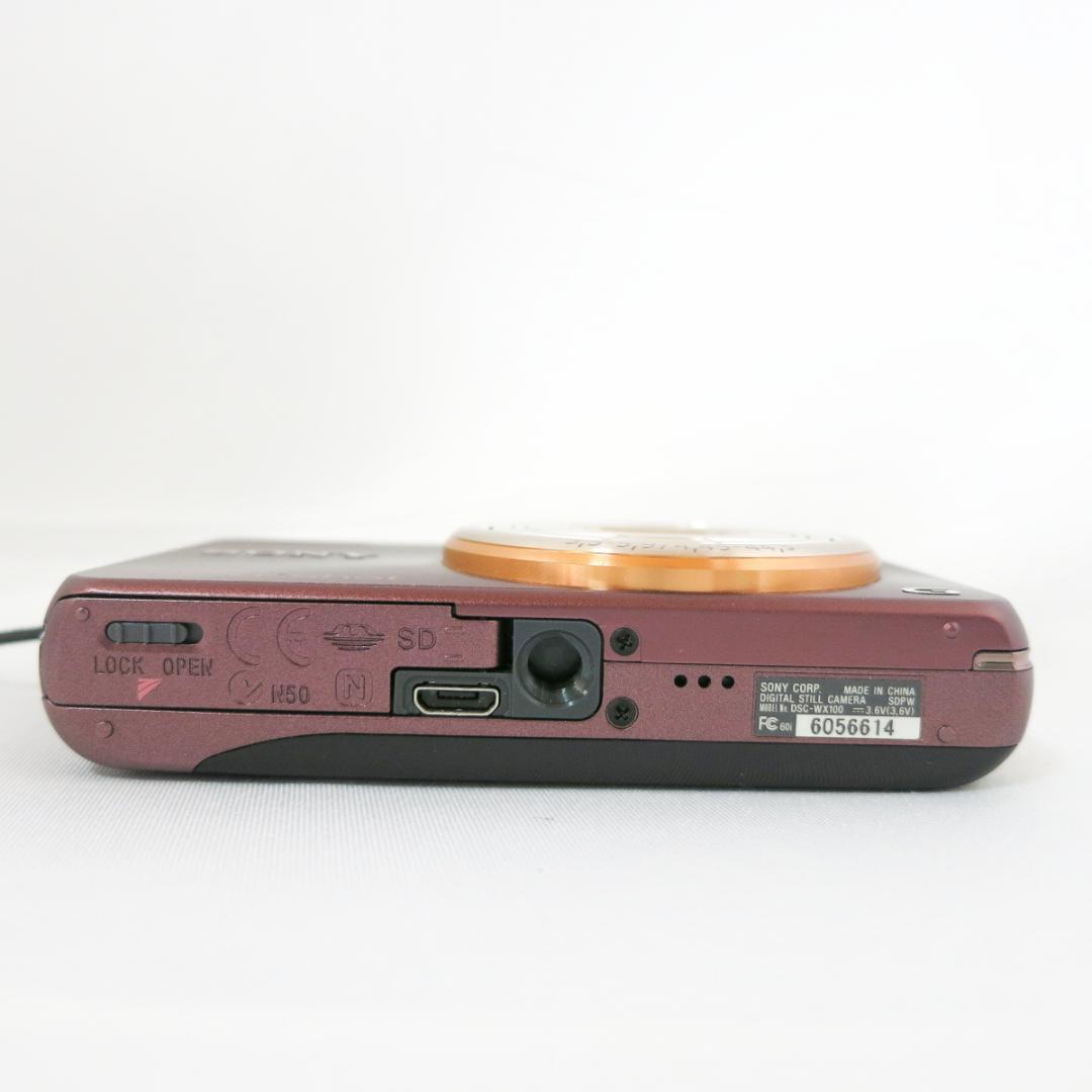 デジタルカメラ／Sony Cyber-shot DSC-WX100 ブラウン