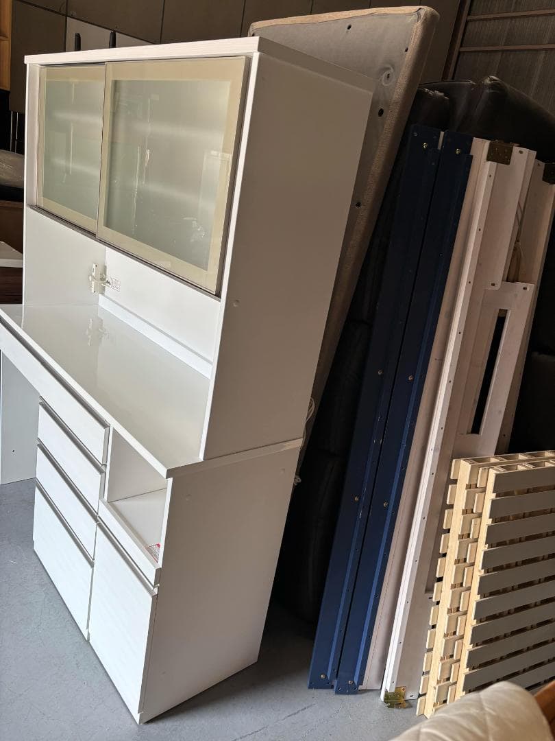 ya3bb NITORI LIGAREシリーズキッチンボード食器棚リガーレ