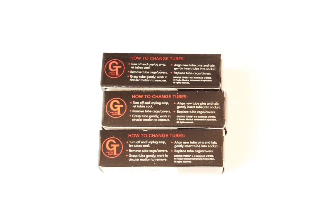 真空管３本セット　GROOVE TUBES　ECC83 Sセレクト