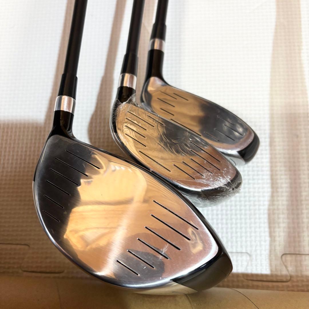 【美品】ワールドイーグル メンズ ゴルフクラブセット 10本 レフティ 左利き