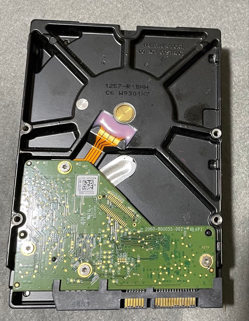 Western Digital WD40EFRX 4TB NAS用ハードドライブ