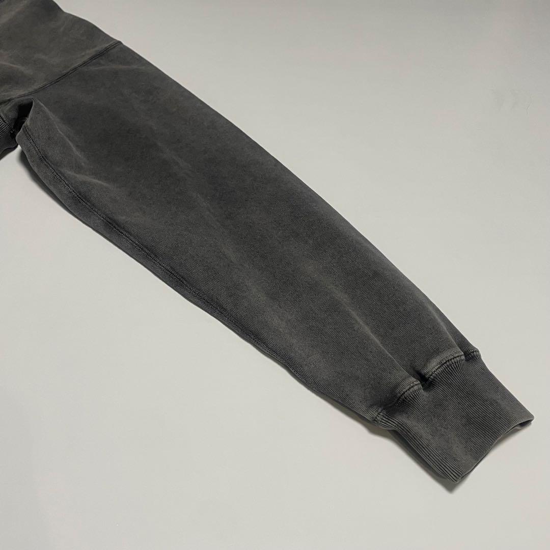 Black Eye Patch フェード　取扱注意スウェット　グレー　L 墨黒