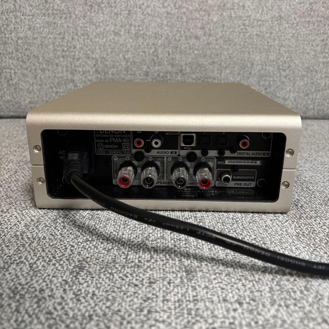 DENON プリメインアンプ DAC PMA-60