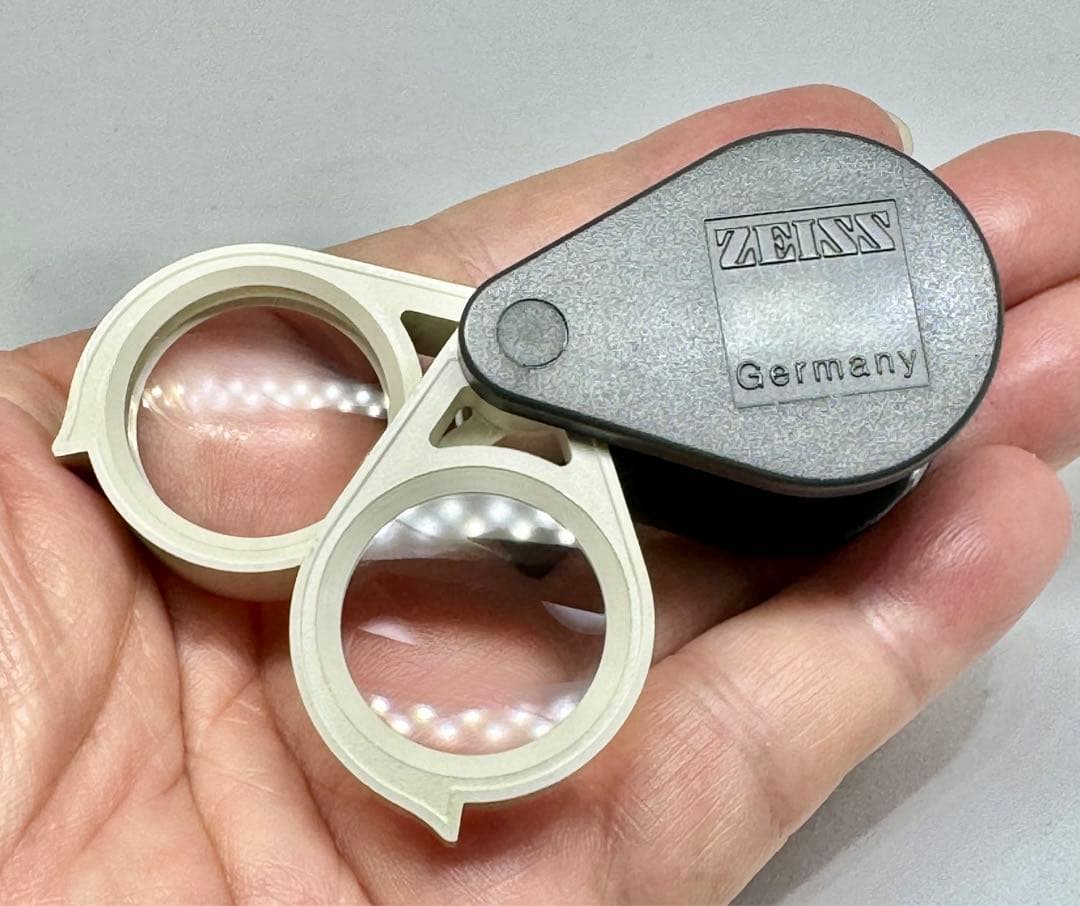 ヴィンテージ！ツァイス Zeiss ポケットルーペ D36 9x/3x+6x
