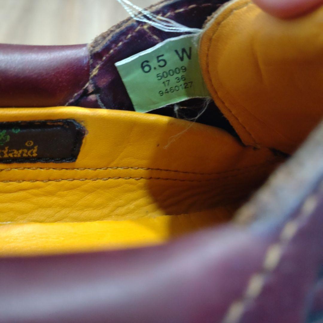 ティンバーランド クラシックラグ 3EYE 50009 バーガンディ　24.5㎝