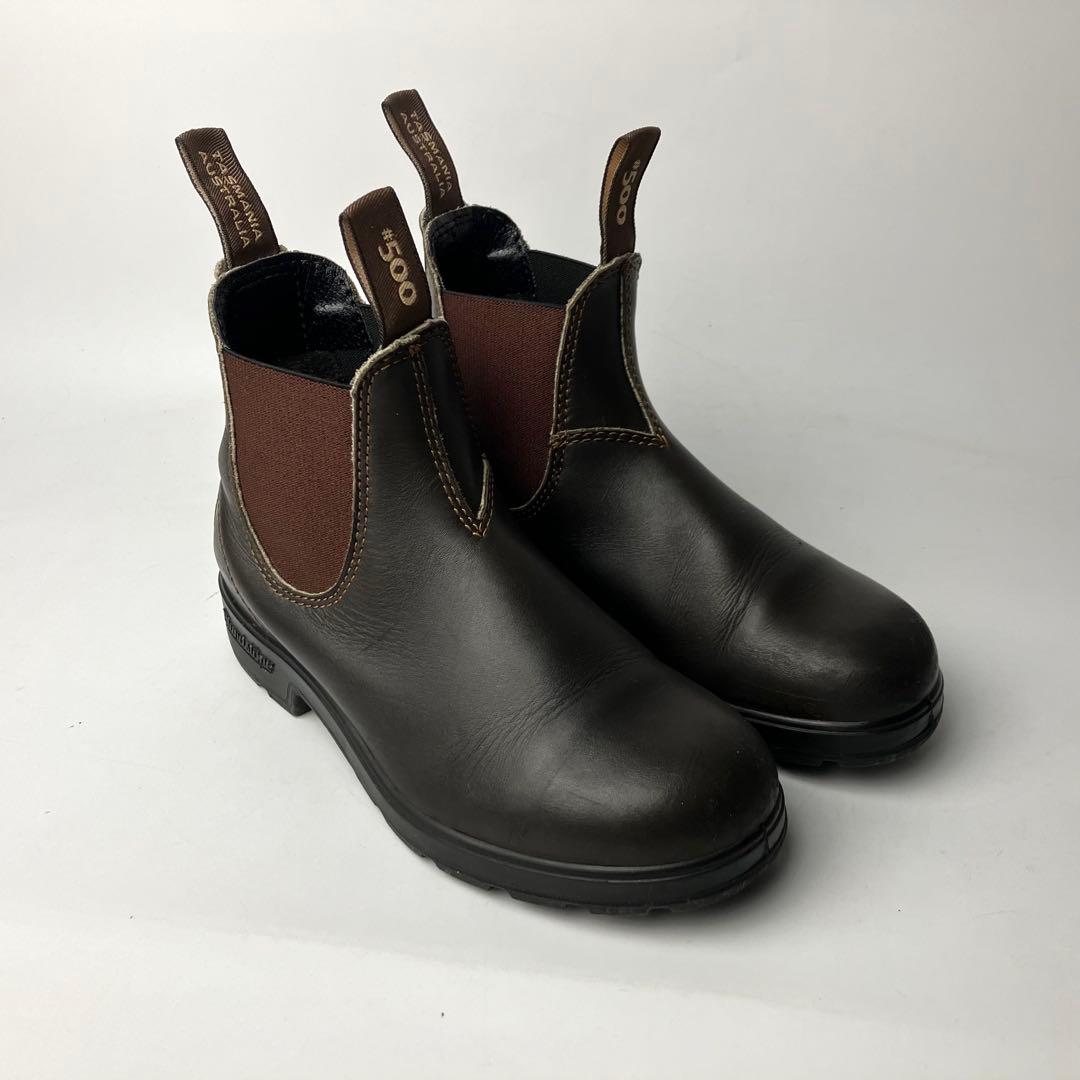 【BLUNDSTONE】サイドゴア　チェルシーブーツ　スタウトブラウン　23cm