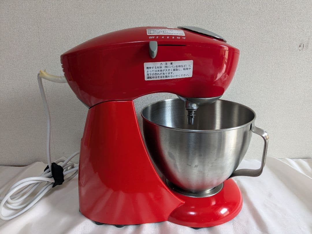 貝印 スタンドオートミキサー メランジュールロボ ヴィヴィアンレッド