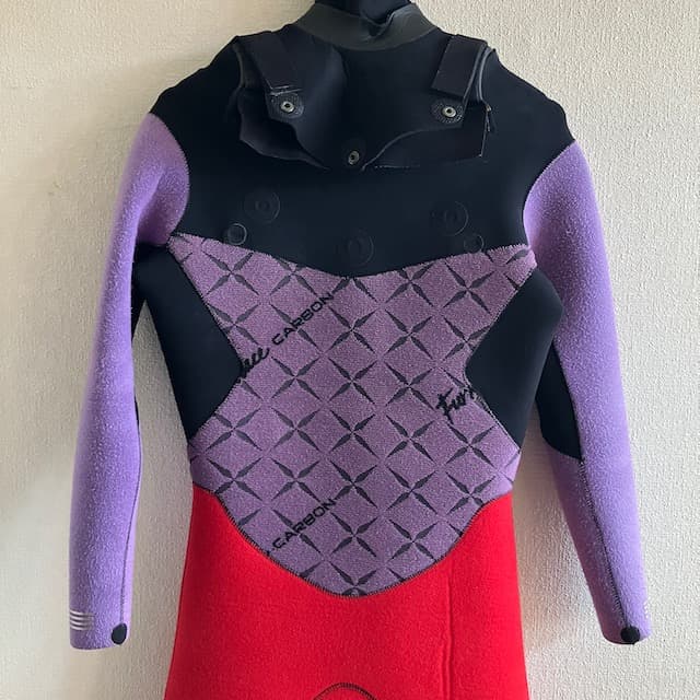 美品 Billabong セミドライ 5mm 裏起毛 ウェットスーツ ML