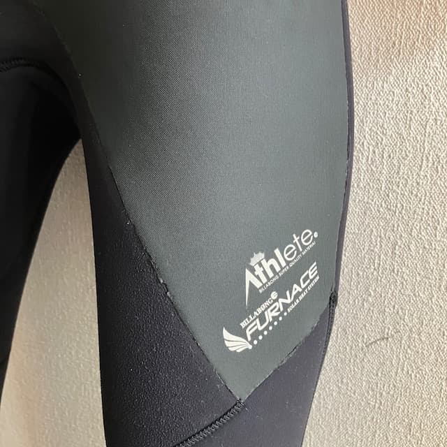 美品 Billabong セミドライ 5mm 裏起毛 ウェットスーツ ML