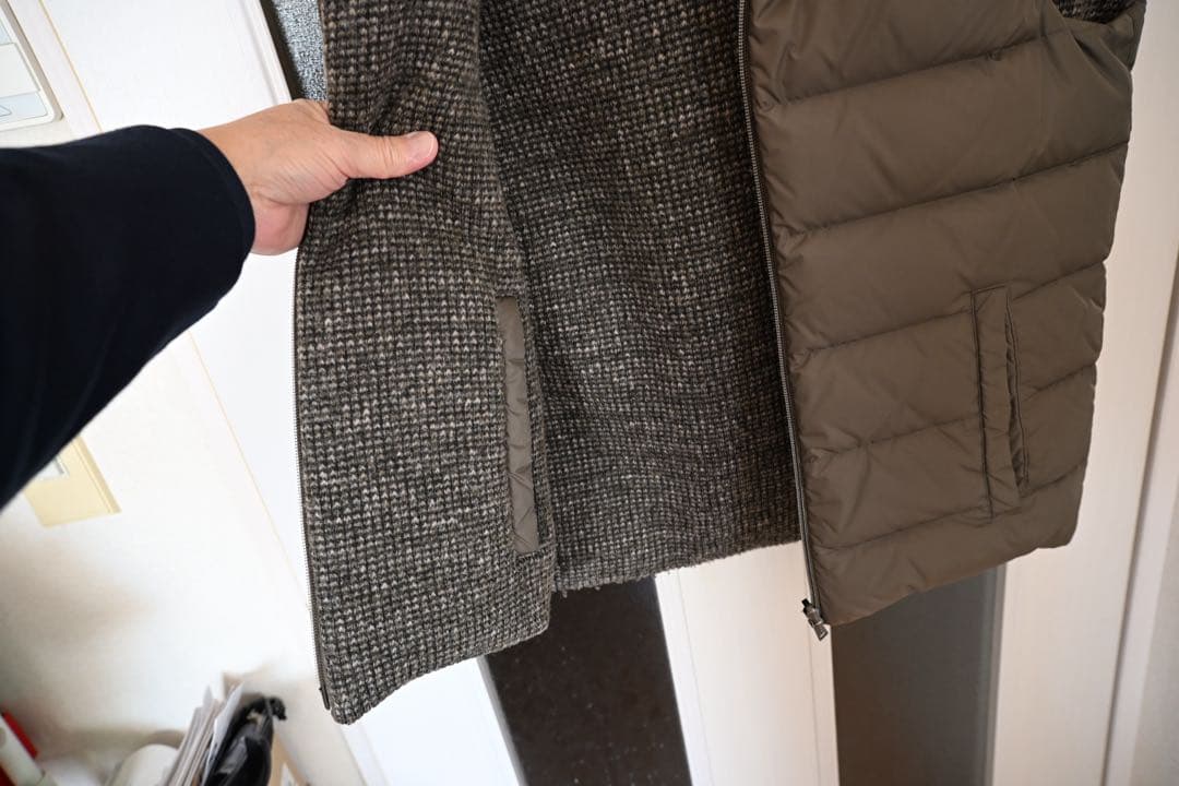 HERNO ダウンベスト　46サイズ　リバーシブル