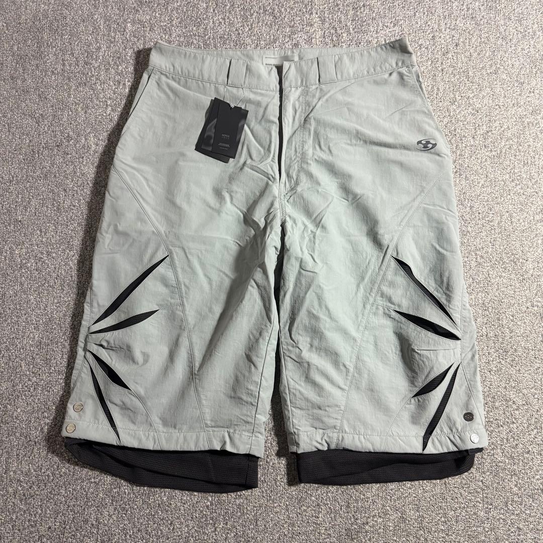 sansangear 24ss cut off mesh shorts テック系