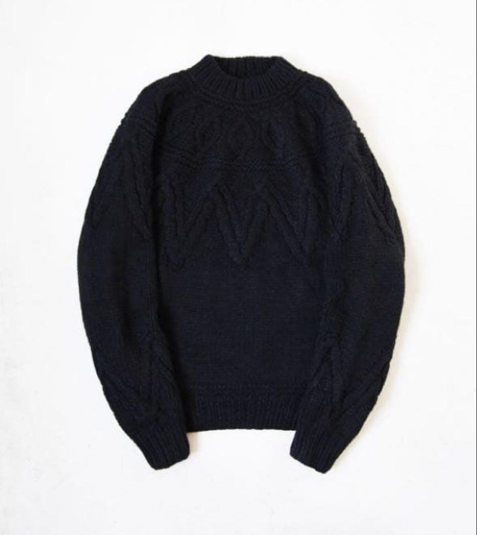トップス blurhms Hand knitted Solid Color Nordic