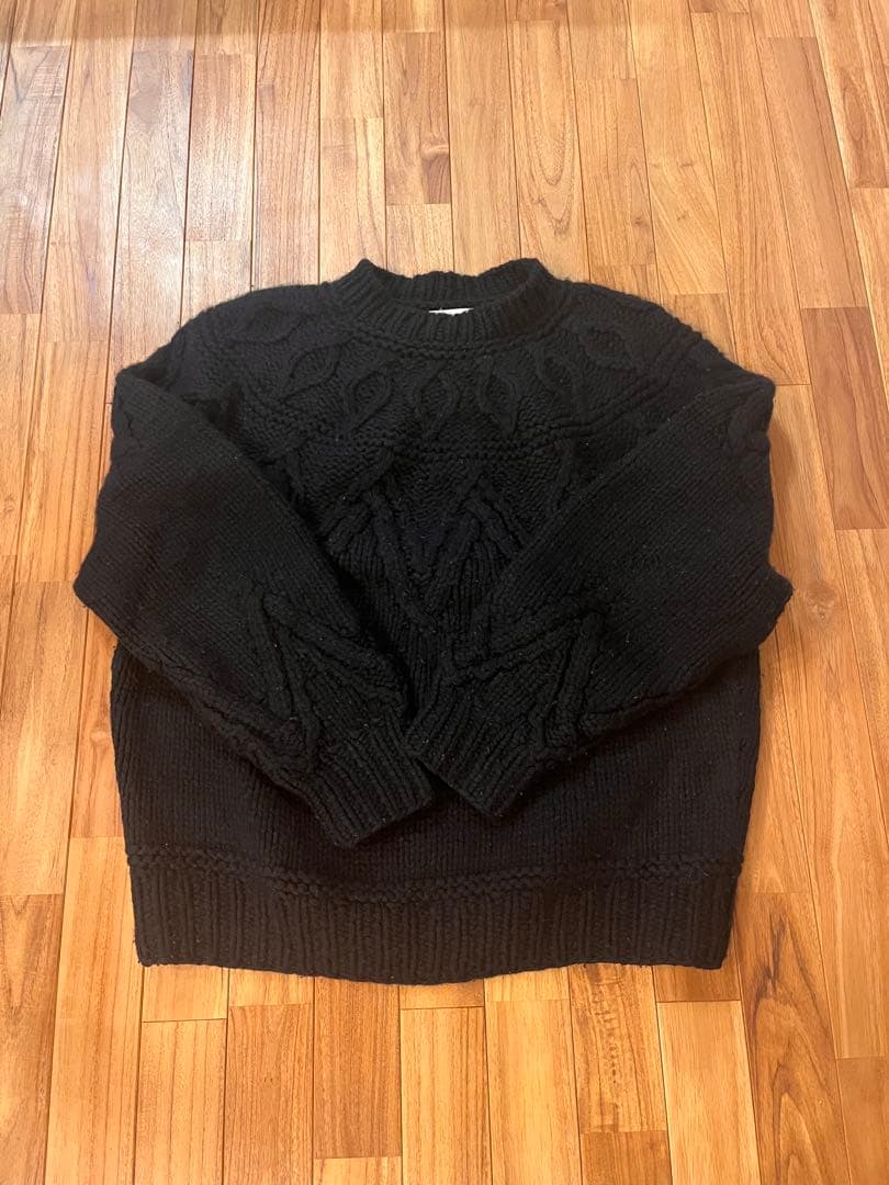 トップス blurhms Hand knitted Solid Color Nordic