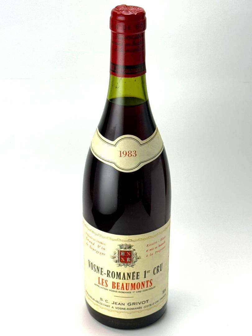 1983 ジャン・グリヴォ　ヴォーヌ・ロマネ　レ・ボーモン