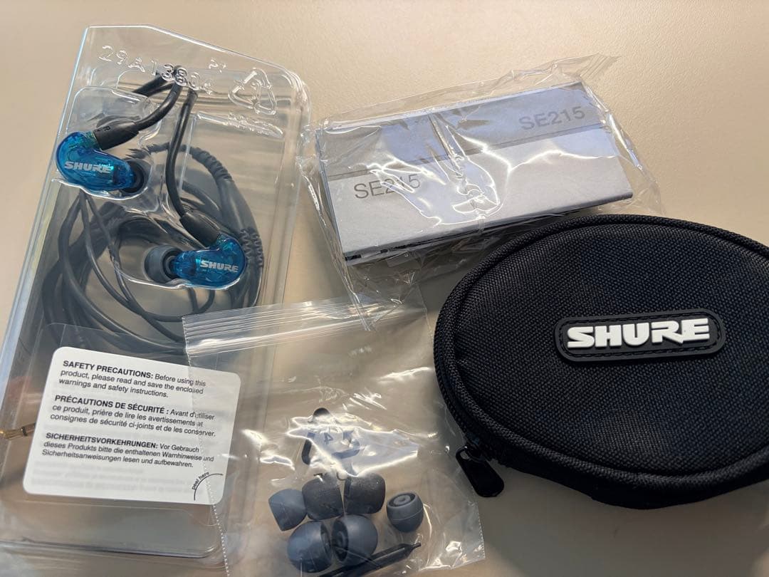 SHURE SE215 有線イヤホン