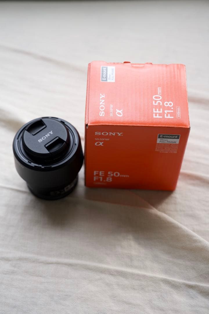 SONY FE 50mm F1.8 レンズ