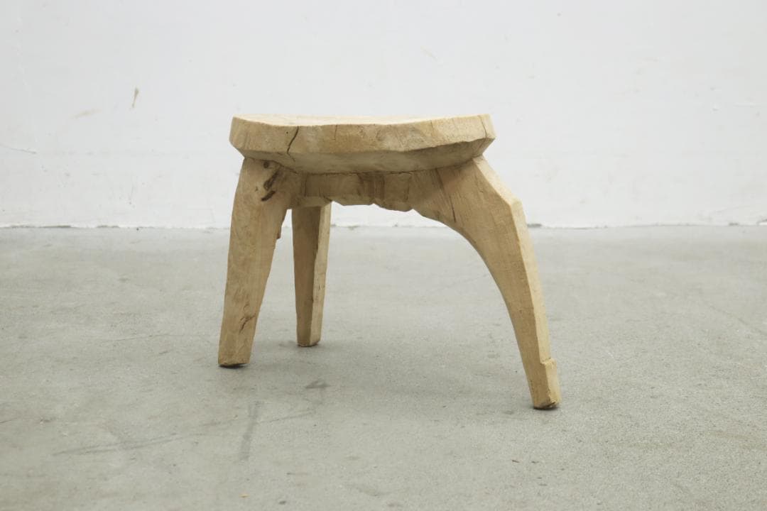 ロビ族 ブルキナファソ 無垢材 スツール 花台 展示台 プリミティブ アフリカ