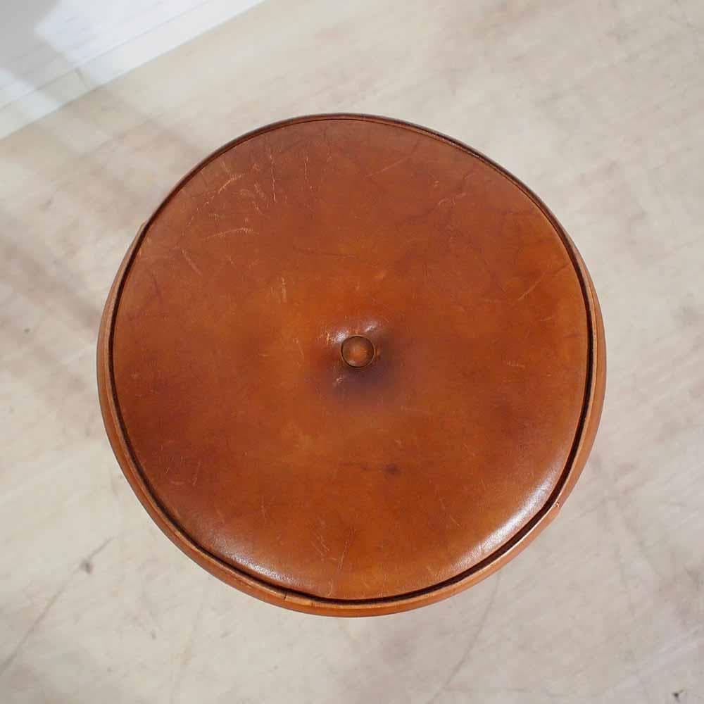スツール LIFE FURNITURE SF LEATHER STOOL ZR24384