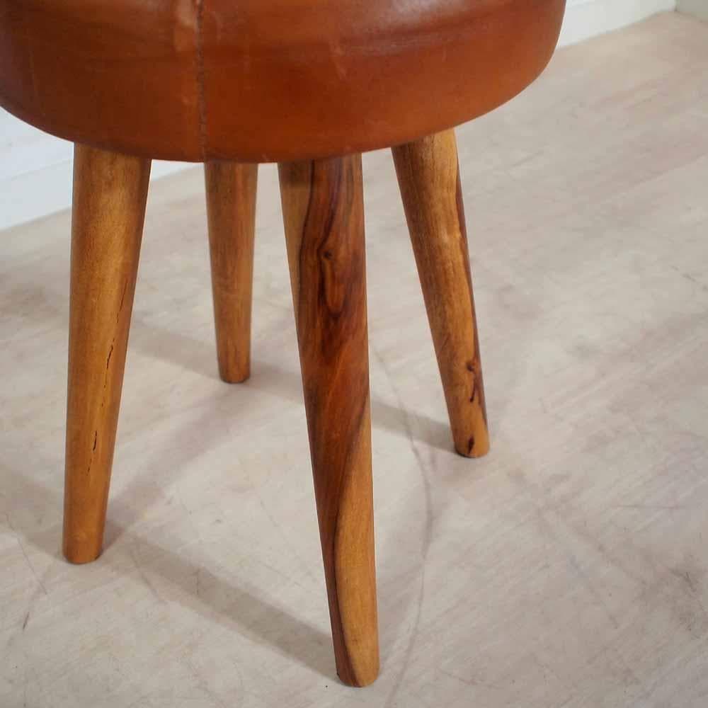 スツール LIFE FURNITURE SF LEATHER STOOL ZR24384