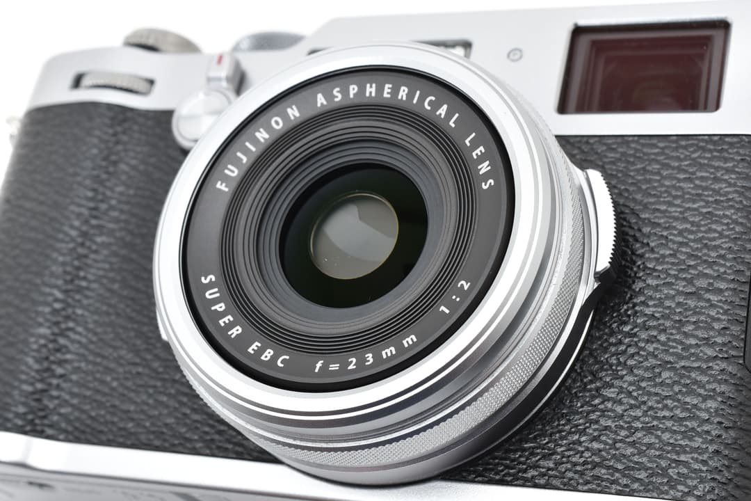 FUJIFILM X100F シルバー 革ケース&箱付 N2