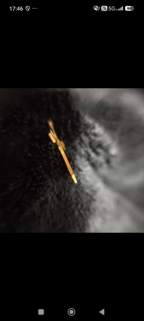 ス*ー様 K10刻印 クロスネックレストップ