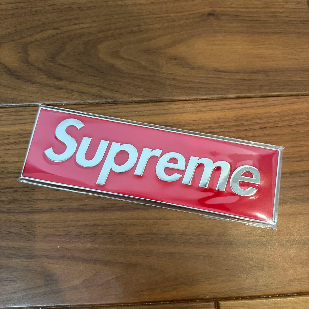新品Supreme シュプリーム Box Logo ボックスロゴカーエンブレム