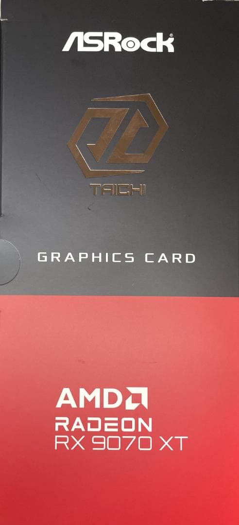 Radeon RX 9070 XT　Taichi16G OC ほぼ新品稼働確認