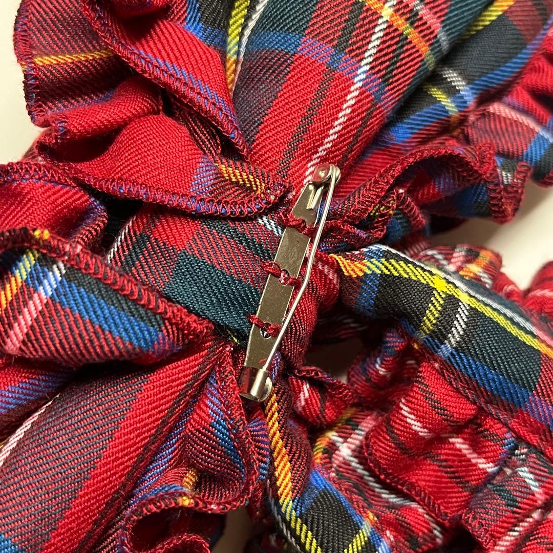 HEIHEI リボンローズブローチ　RED