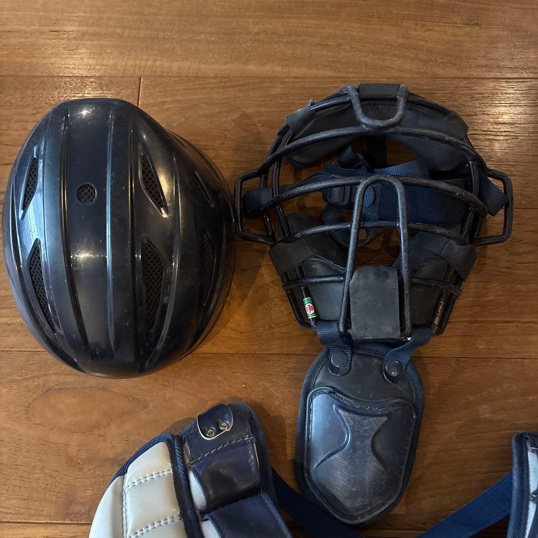 [竜くん専用] ハタケヤマ キャッチャー防具セット J.S.B.B.学童用