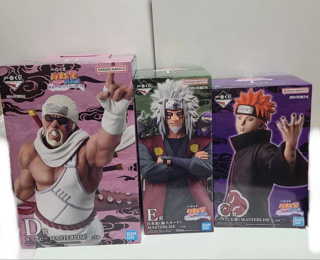 一番くじ NARUTO フィギュア コンプリートセット 下位賞おまけ付き