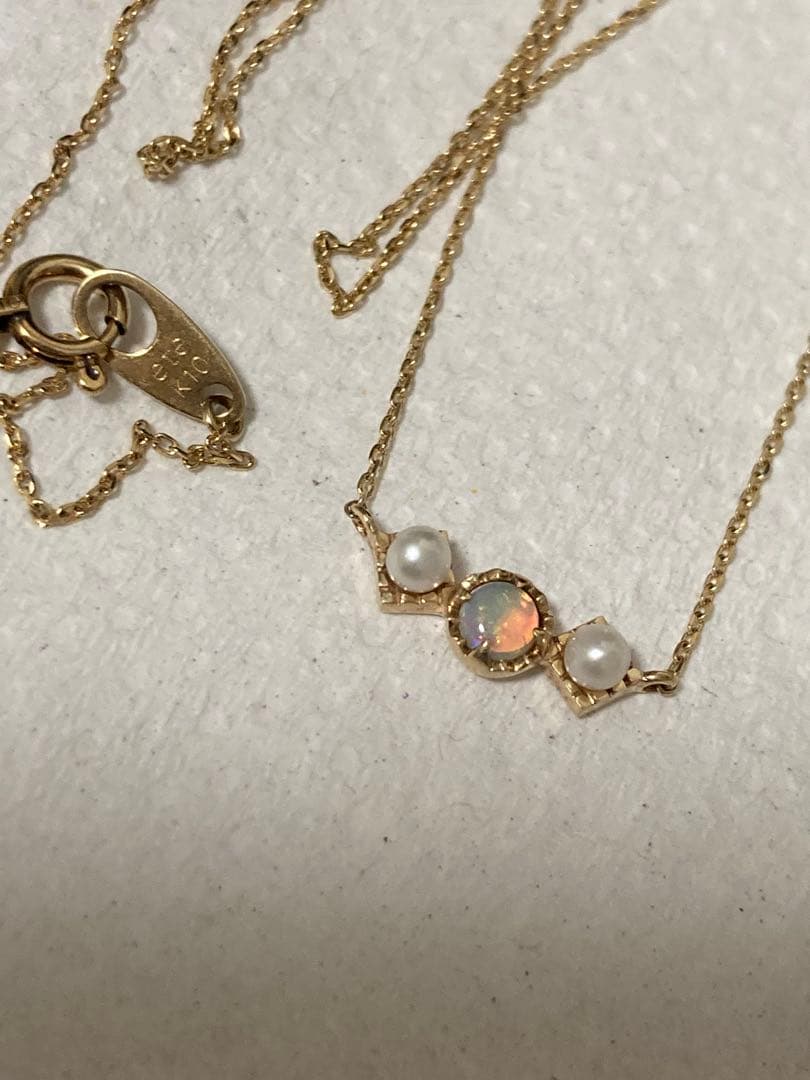 し*こ様 ete k10 ネックレス　オパール