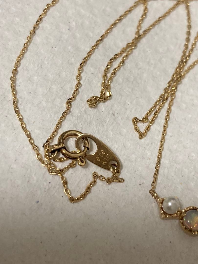 し*こ様 ete k10 ネックレス　オパール