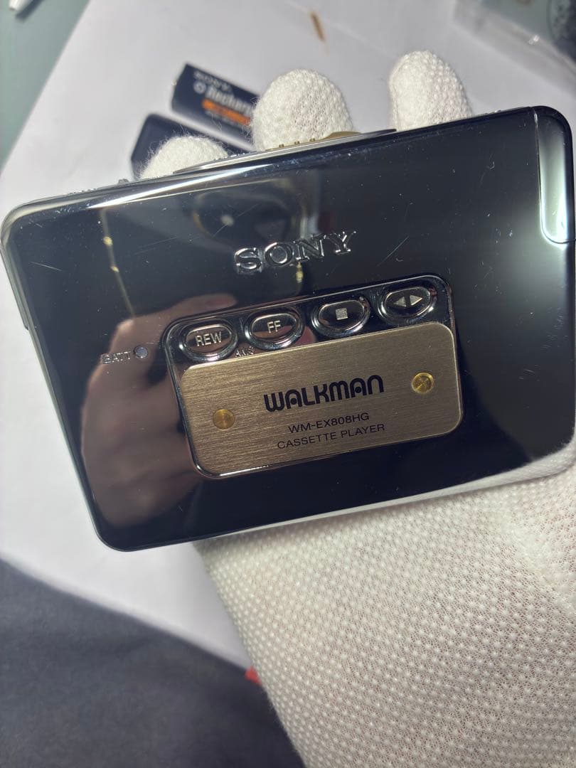[動作品］［美品］SONY WM-EX808HG カセットプレーヤー