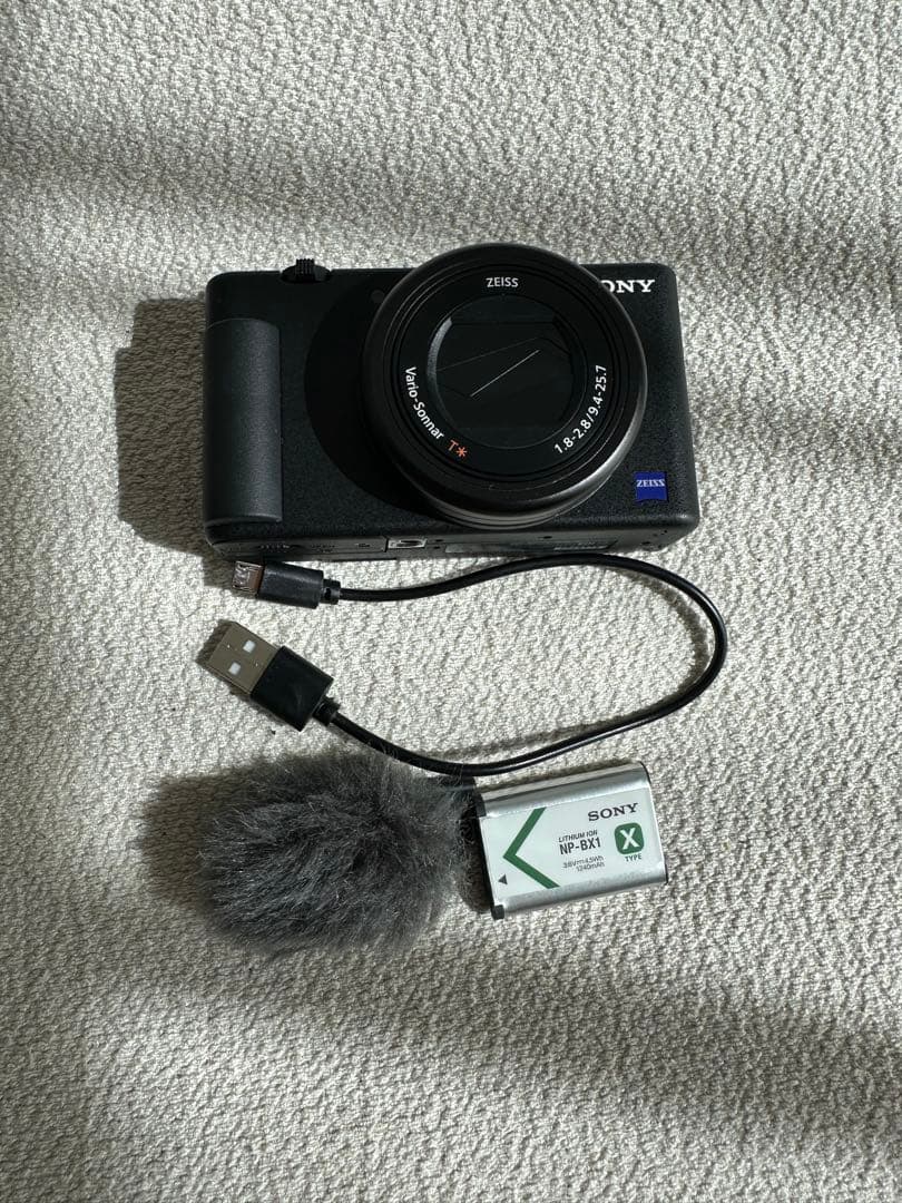 美品 SONY VLOGCAM ZV-1 /バッテリー付属