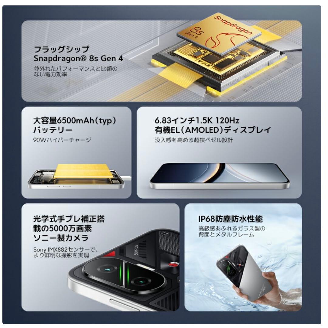 POCO F7 Black 国内版 本体＋付属品セット