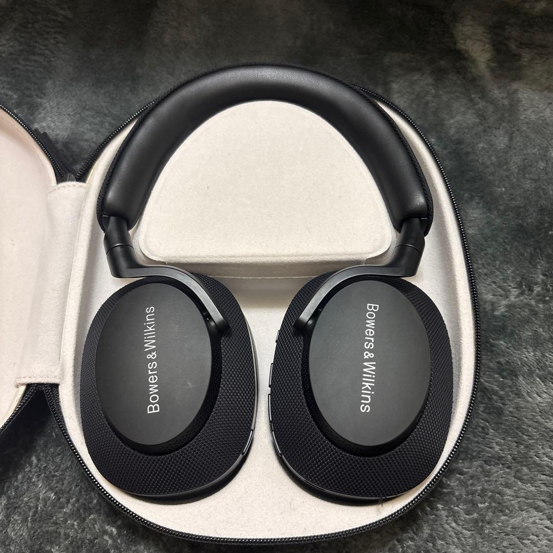 Bowers & Wilkins Px7s2 ブラック　ワイヤレスヘッドフォン