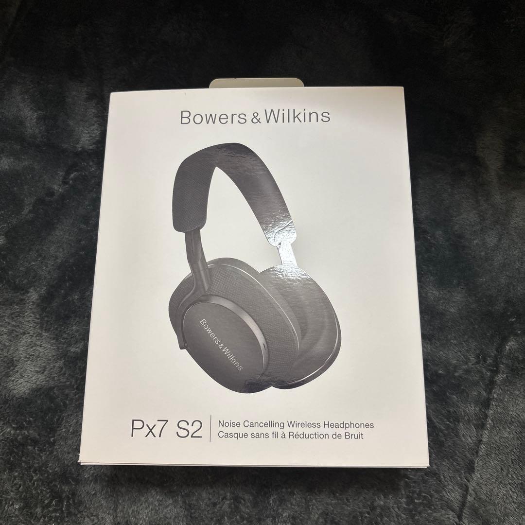 Bowers & Wilkins Px7s2 ブラック　ワイヤレスヘッドフォン