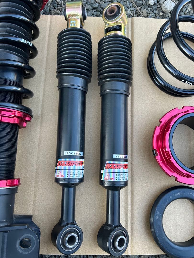 4WD専用 車高調BLITZ DAMPER ZZーR