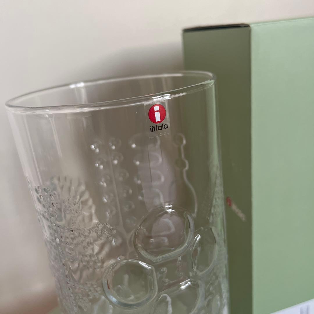 イッタラ　フローラ ベース 250mm クリア　新品未使用品