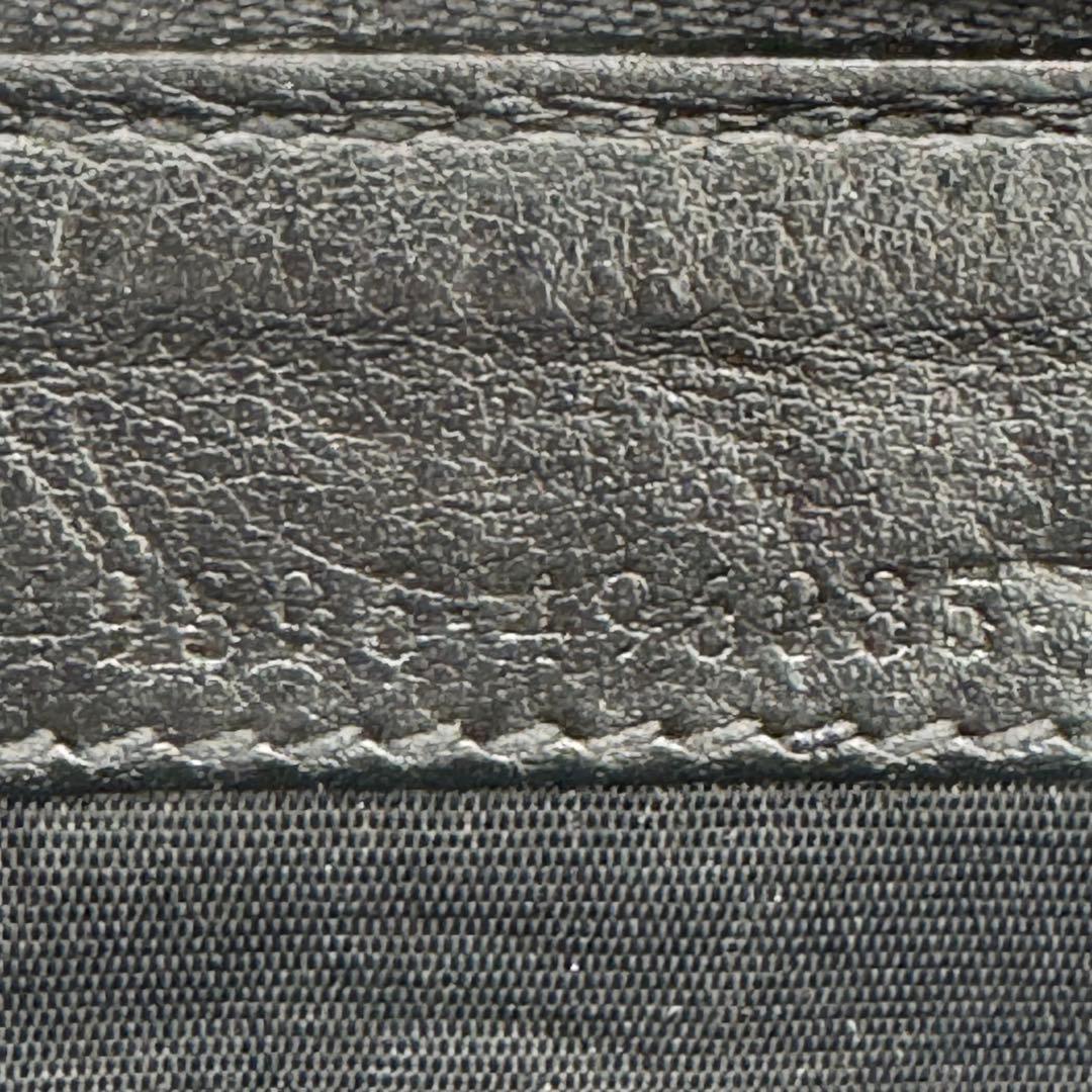 GUCCI グッチ マイクロシマ レザー ラウンドジップ ケース 男女兼用