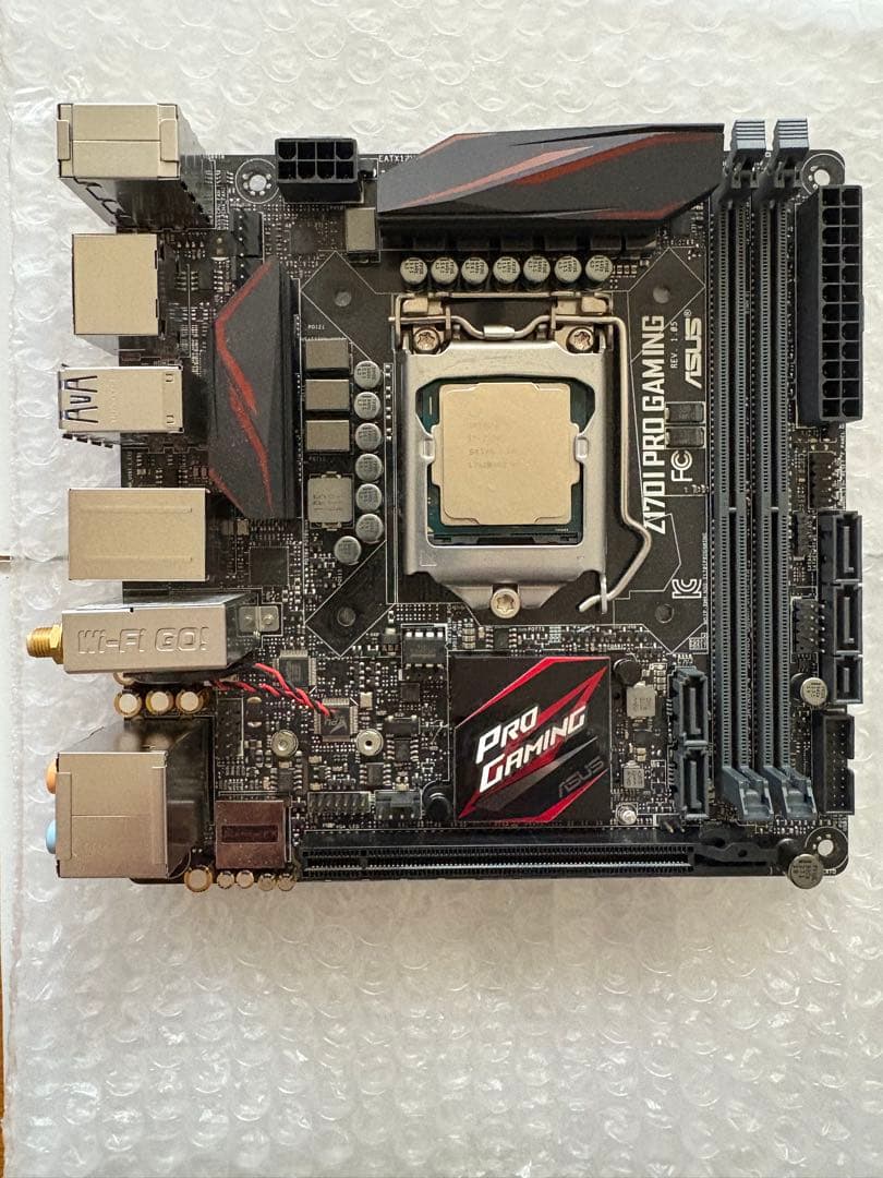 CPU i7 7700K + Z170i PRO GAMING