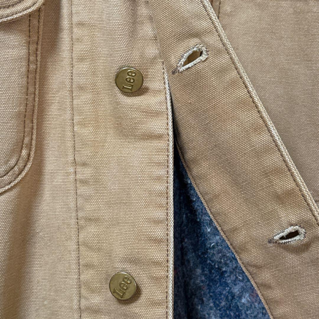 70s Lee ブラウンダック カバーオール ブランケットライナー 42 XL