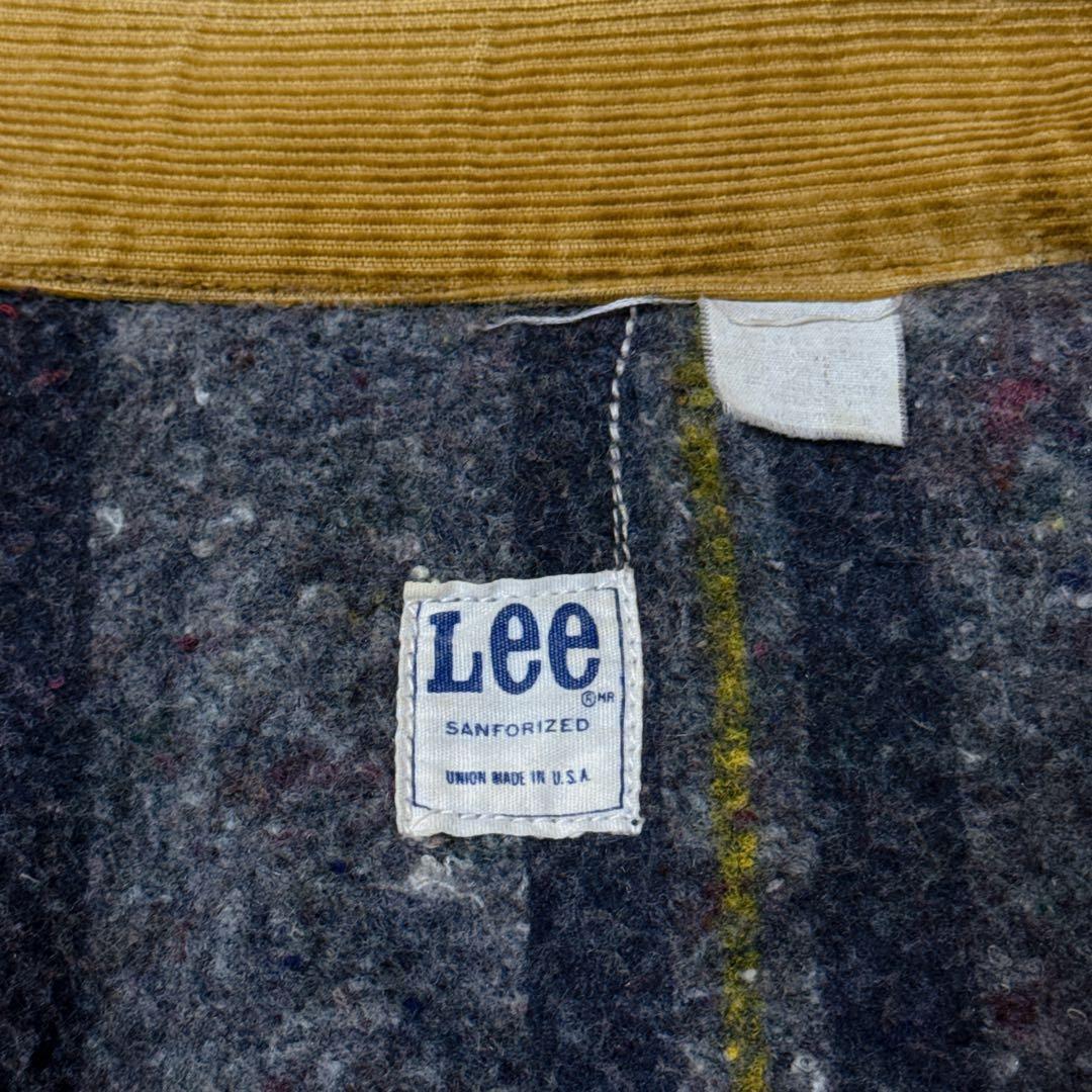 70s Lee ブラウンダック カバーオール ブランケットライナー 42 XL