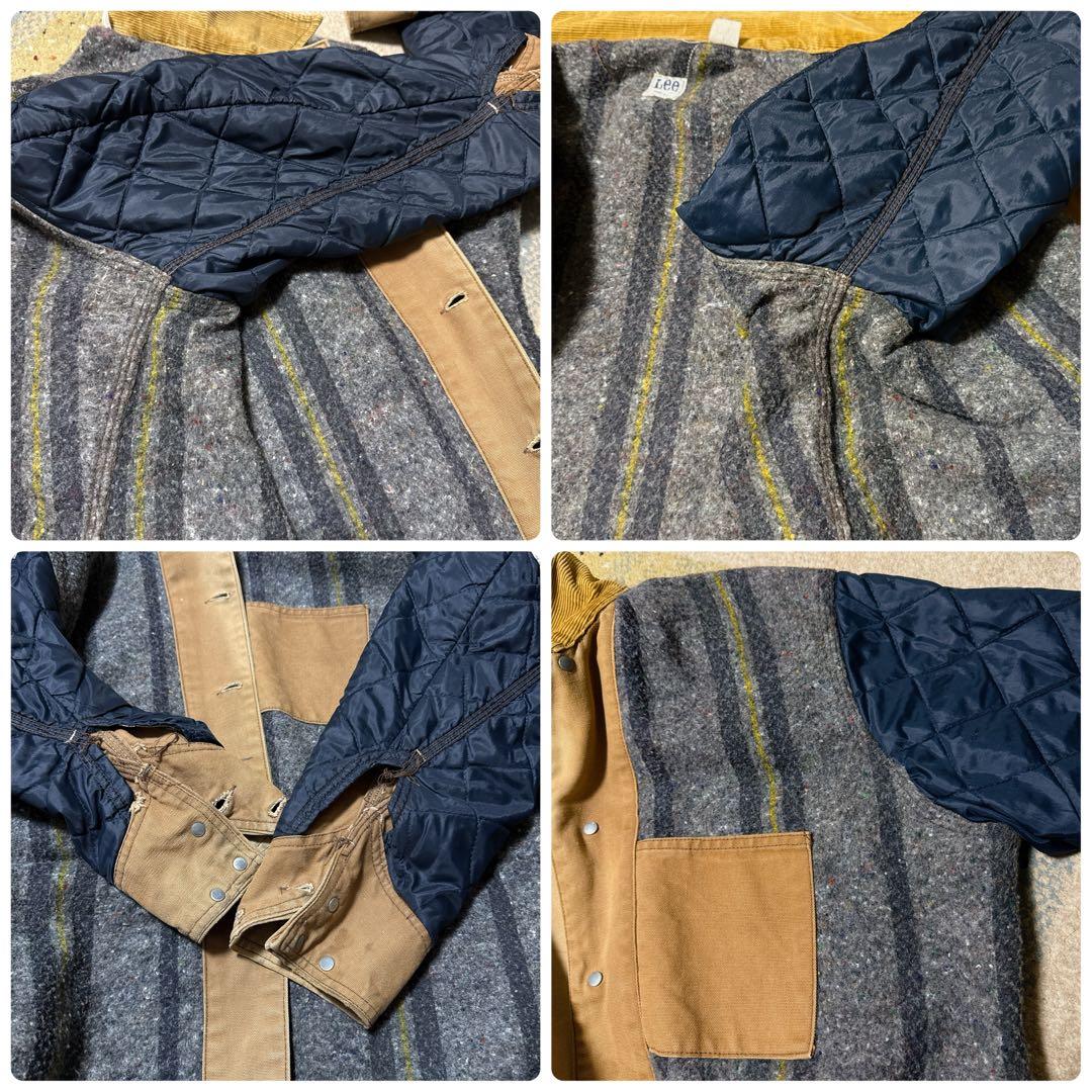 70s Lee ブラウンダック カバーオール ブランケットライナー 42 XL