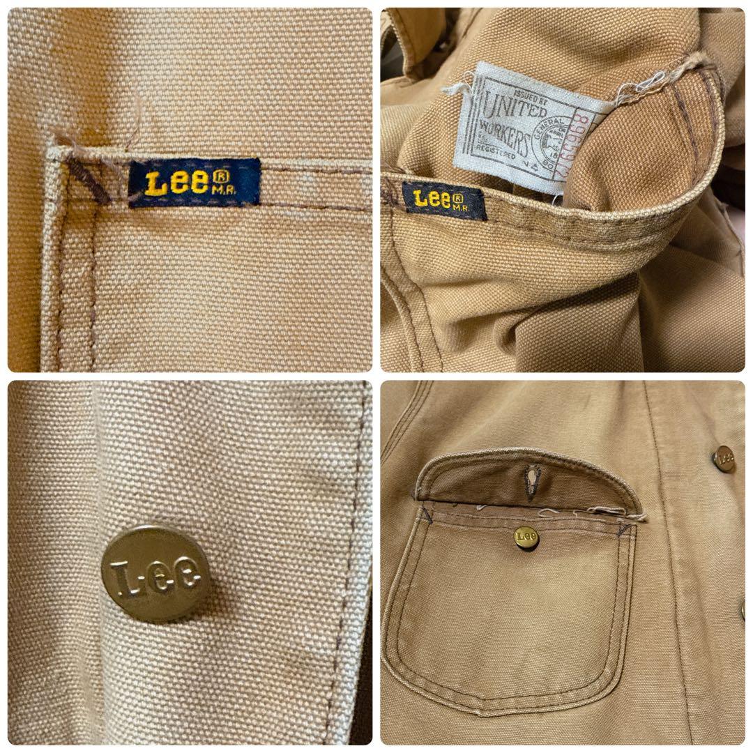 70s Lee ブラウンダック カバーオール ブランケットライナー 42 XL