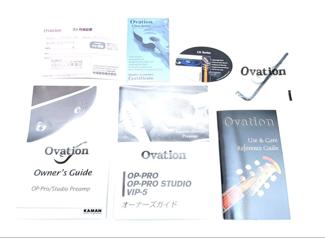 【希少】Ovation USA 2073LX Classic LX エレアコ